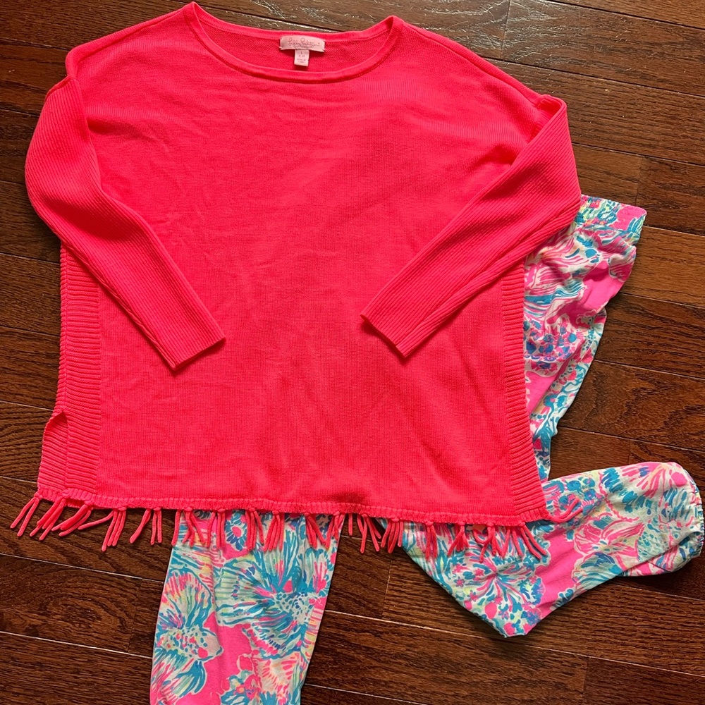 STUNNING Lilly Pulitzer Girls Outfit - Size 8-10
